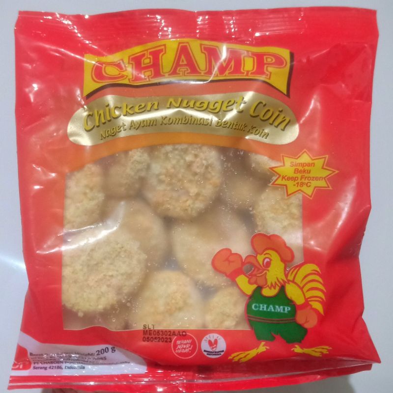 

Champ Chicken Nugget Coin 200 gr