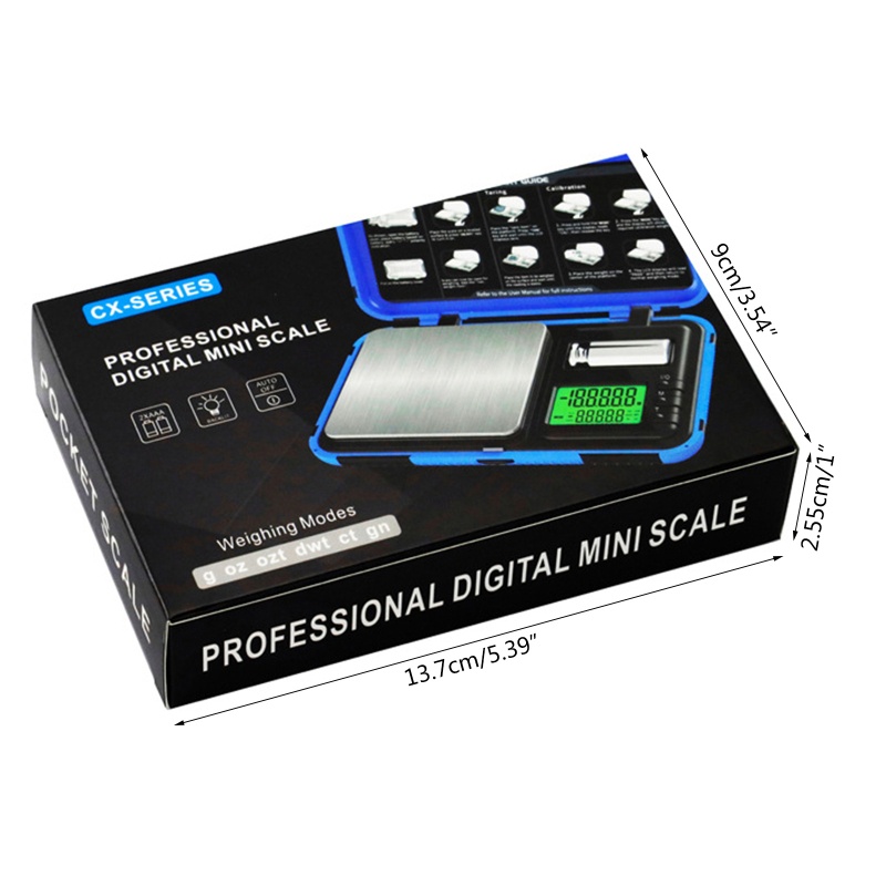 Timbangan Digital Mini Presisi 0.01g - 200g Untuk Dapur