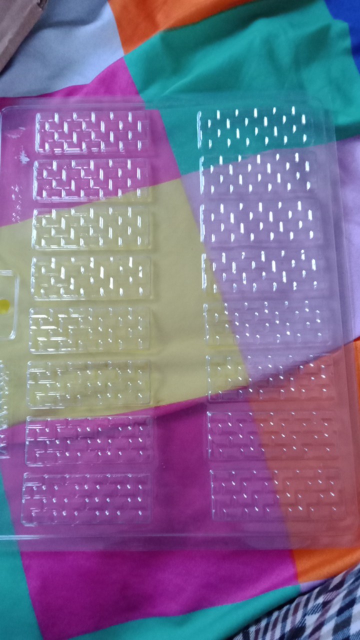 Cetakan Coklat Wafer Tetris Km