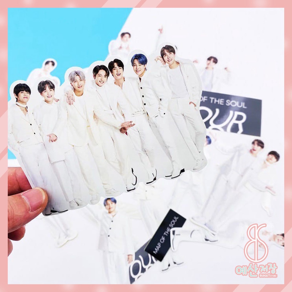 [BS] BISA COD Sticker BTS BT21 Tour Map Of the Soul Stiker KPOP - KP512