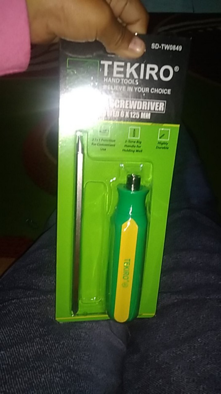 Obeng Tekiro 2 Way Screwdriver Arah Bolak Balik Japan Technology