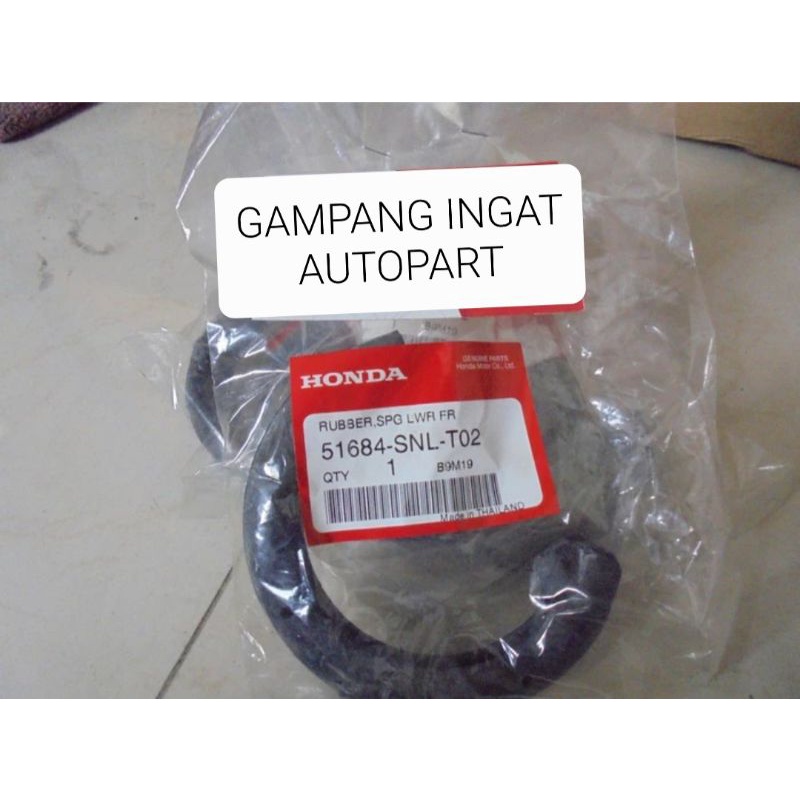Karet Tatakan Per Keong Depan Bagian Bawah Honda Civic FD 1pcs ORIGINAL