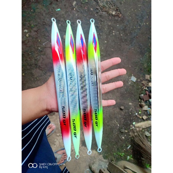 Metal jig mesiah 500gr 600gr