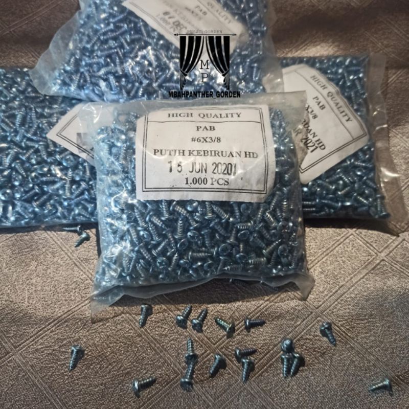 Skrup 6 3/8 PH2 Sekrup Murah COD