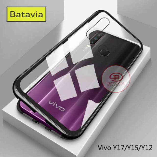 Case Magnetic 2 in 1 vivo Y12 Y15 Y17