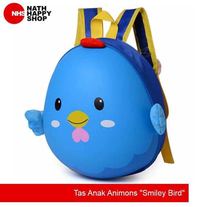 Tas Anak Animons "Smiley Bird" - Kuning