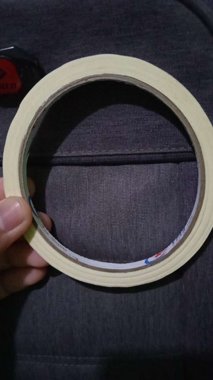 Masking Tape & Lakban Kertas 6mm & 12 Mm & 24mm X 15meter