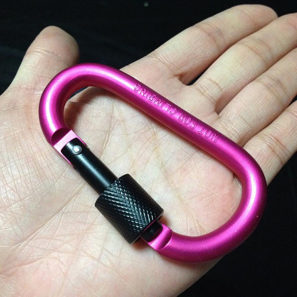 Preva 1PC Snap Hook Outdoor Klip EDC Alat D-Ring