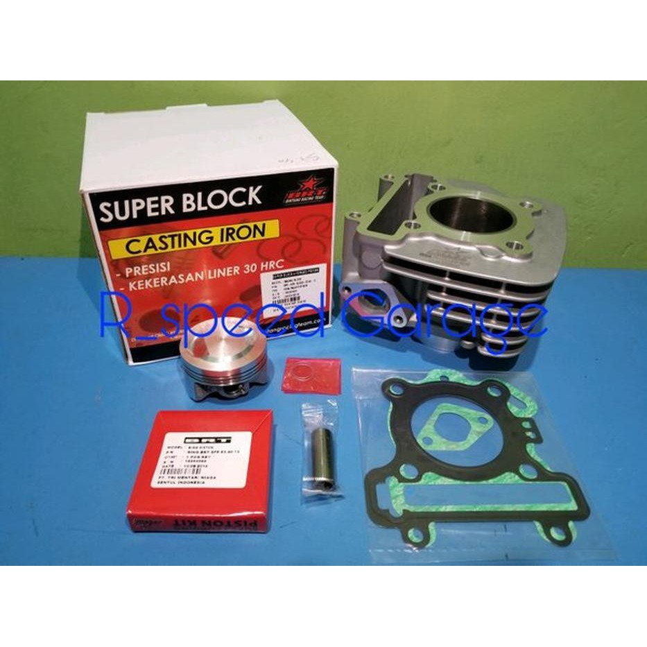 BLOK CAST IRON & FORGED PISTON BRT VEGA ZR & JUPITER Z 115 53.40