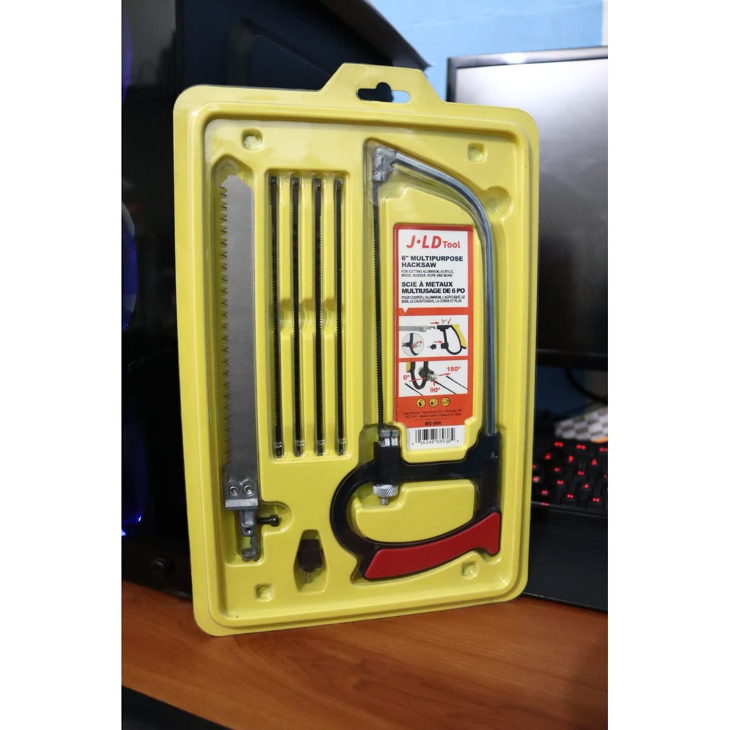 GERGAJI MULTIFUNGSI JLD TOOLS MS880 HACKSAW MULTIPURPOSE GERGAJI MINI BERKUALITAS