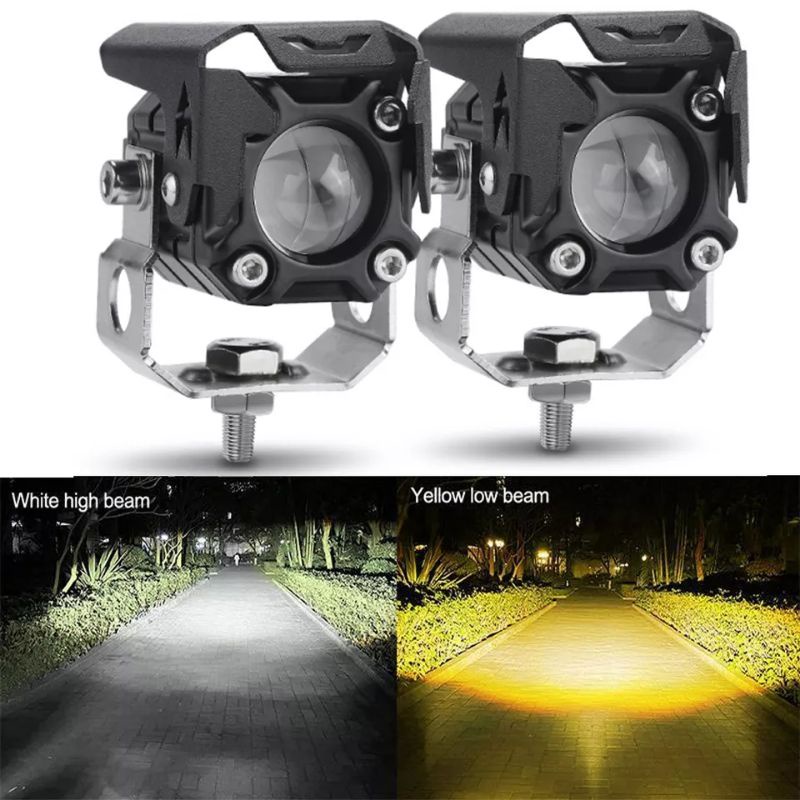 lampu sorot tembak led grill mobil motor korea chip
