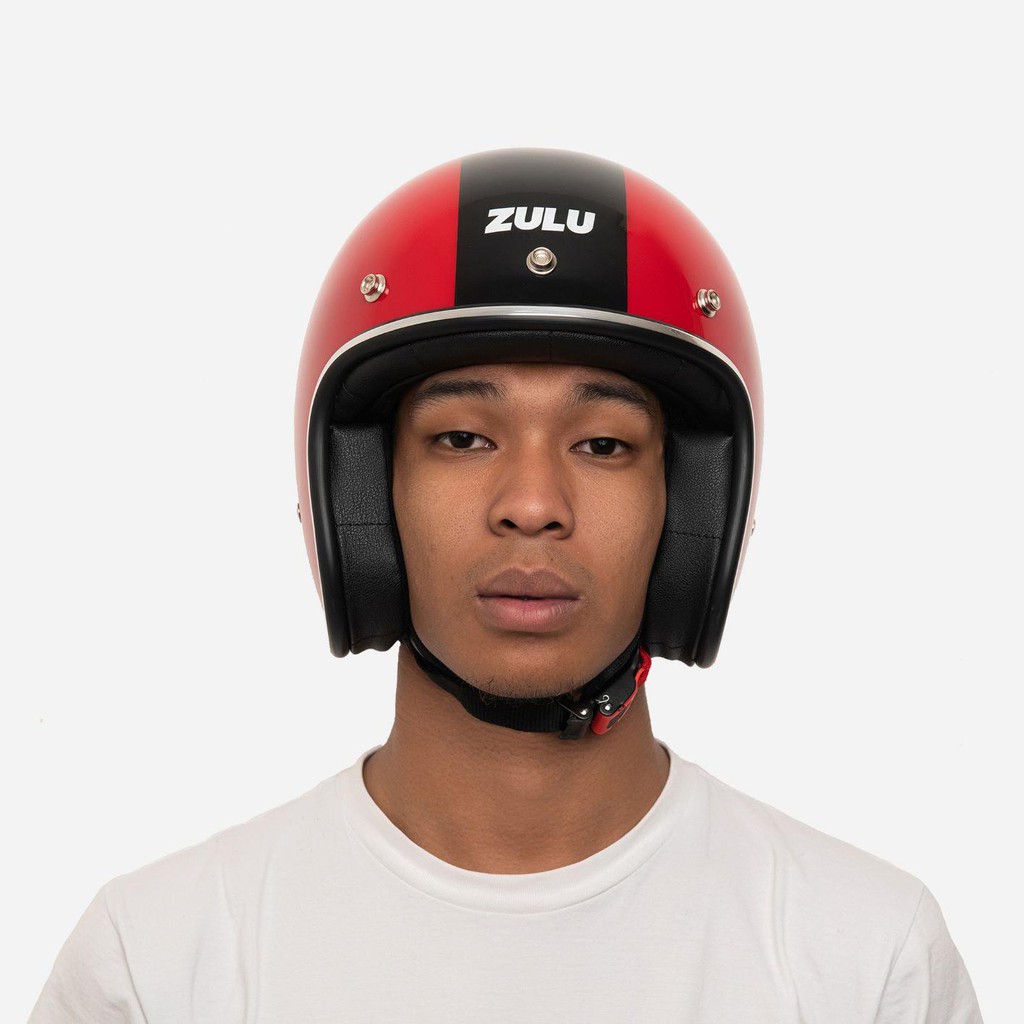 ZULU HELM VIPER RED CHROME