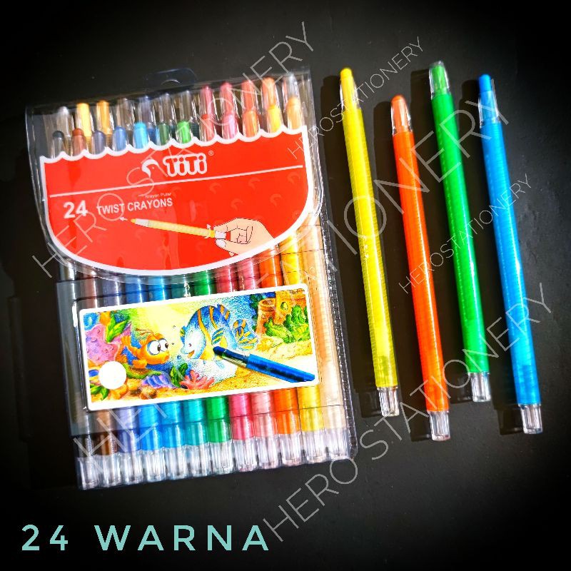 

Krayon putar joyko titi original 24 warna TI-CP-24T TWCR-24S