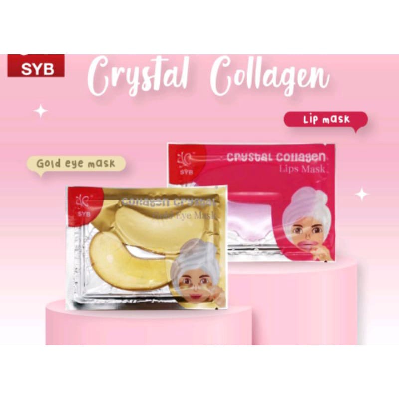 ~ PIYOSHI08 ~ SYB Crystal Collagen Lip Mask / Eye Mask Lipmask Eyemask 6gr PC03