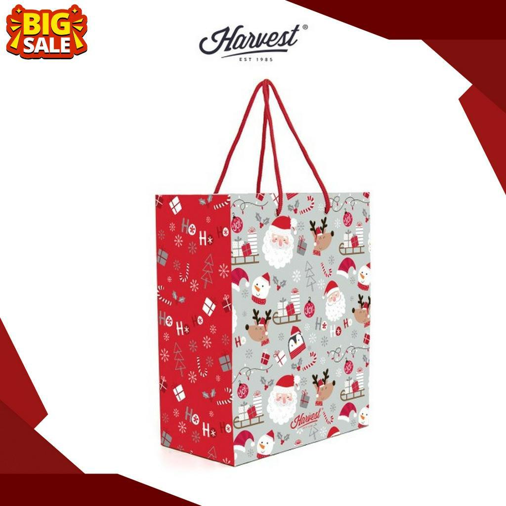 

MURRRMERRR Paper Bag Natal Christmas Harvest Xmas Carol Santa Friends