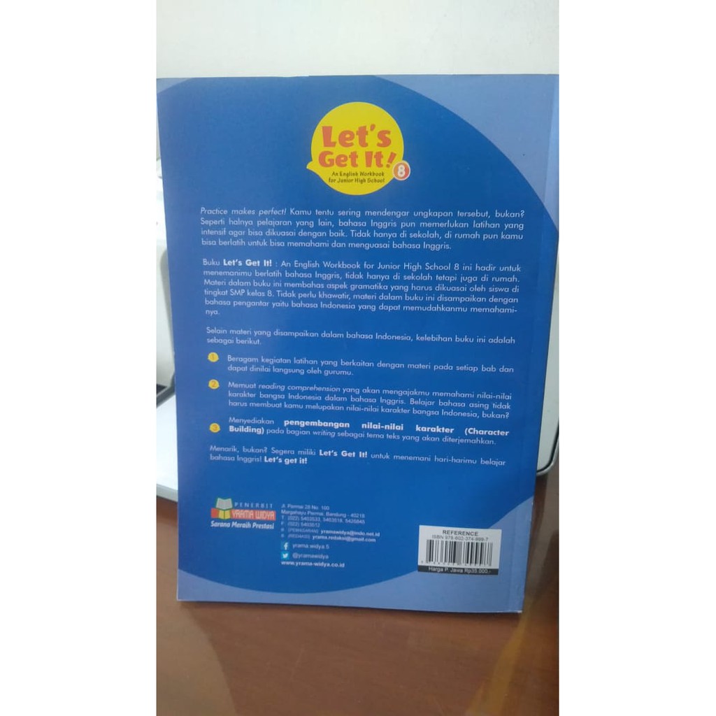 Buku Latihan Soal Bahasa Inggris Kelas Viii An English Workbook For Junior High School Shopee Indonesia