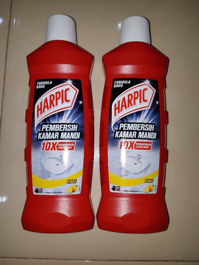 Harpic Pembersih Kamar Mandi Lime 500ml X 2 Pcs