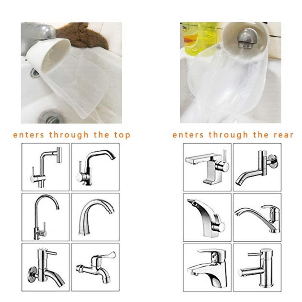 Lanfy Faucet Extender Splash Proof Untuk Anak Perlengkapan Dapur Cuci Tangan Hemat Air Washing Helper Faucet Extension