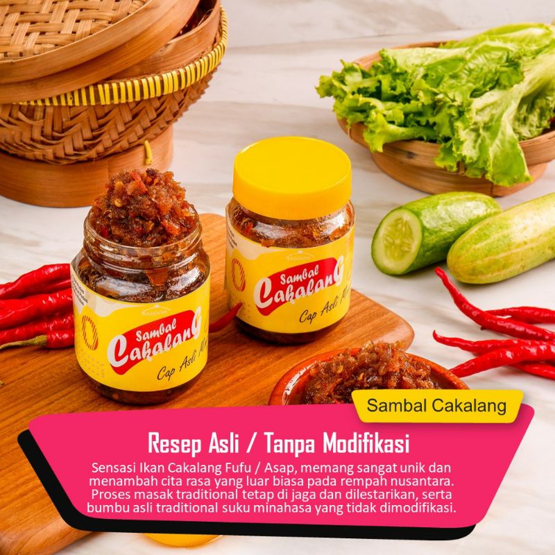 SAMBAL CAKALANG ASAP / ROA ASAP / TERI MEDAN SAMBEL ROMAJU