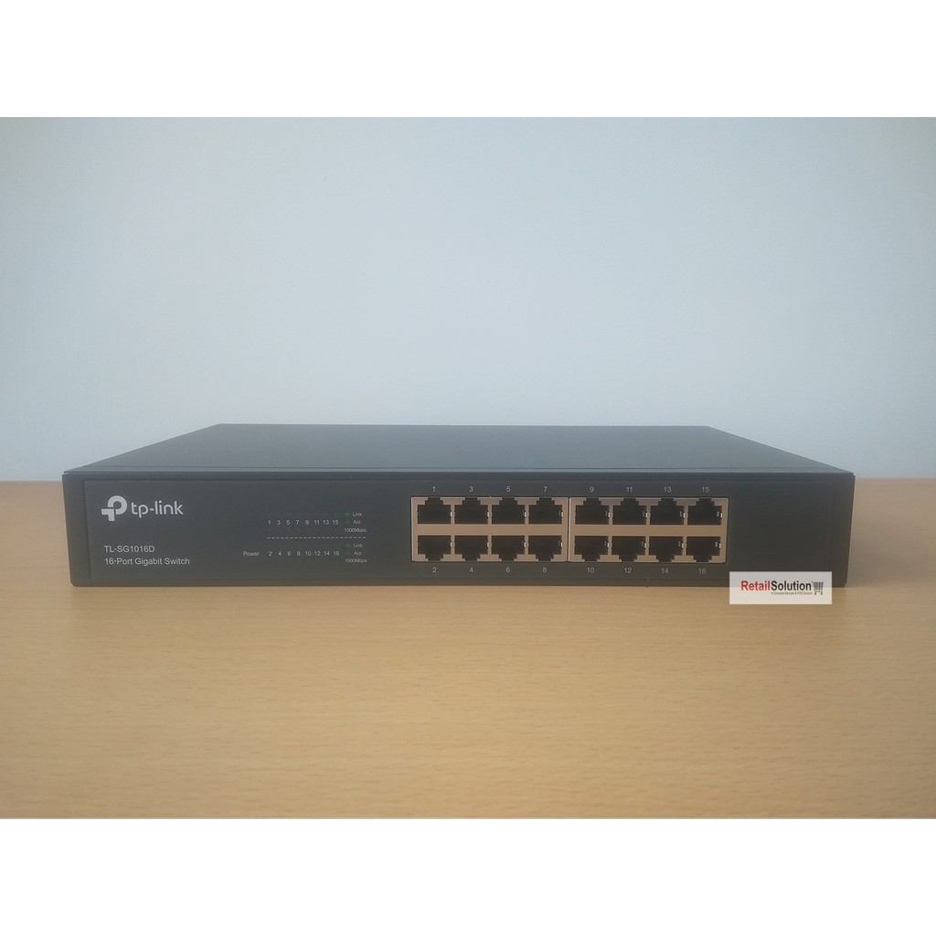 TPLINK TLSG1016D - Switch 16 Port Gigabit Unmanaged TP LINK TL-SG1016D