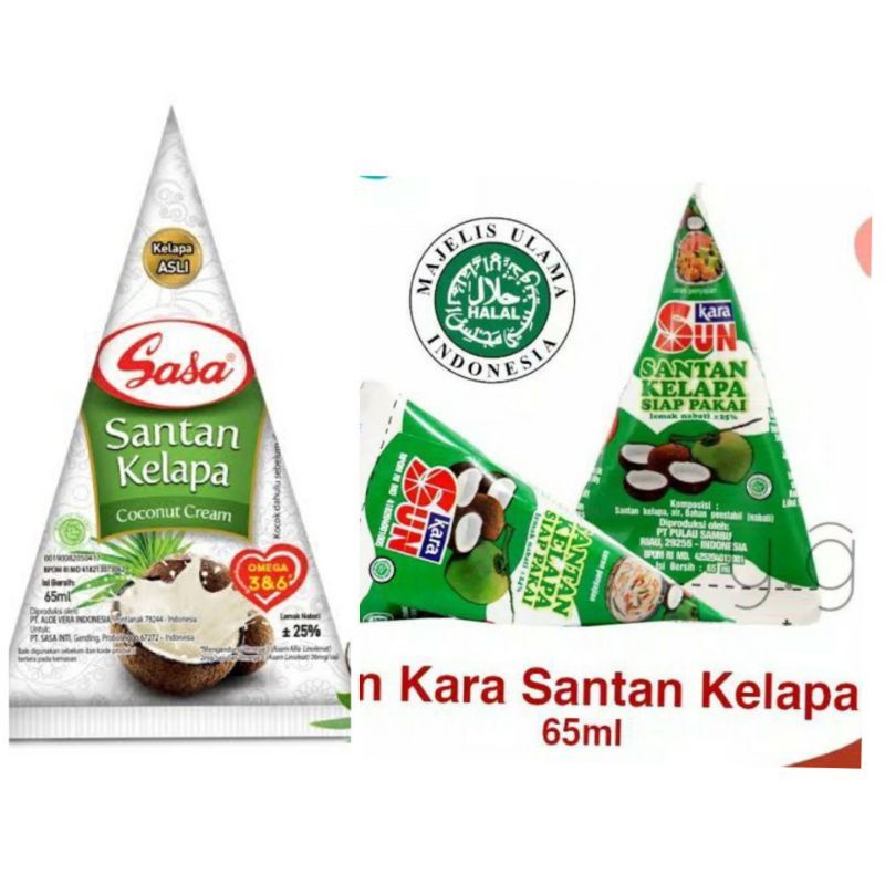 

Santan Kara/Sasa 65ml