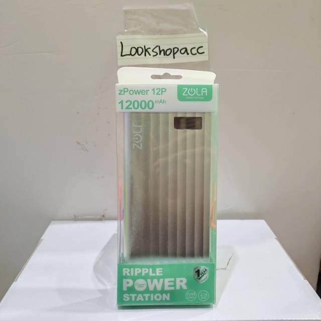 Zola Powerbank Ripple 12000mAh Power Station powerbank 12.000mah zola