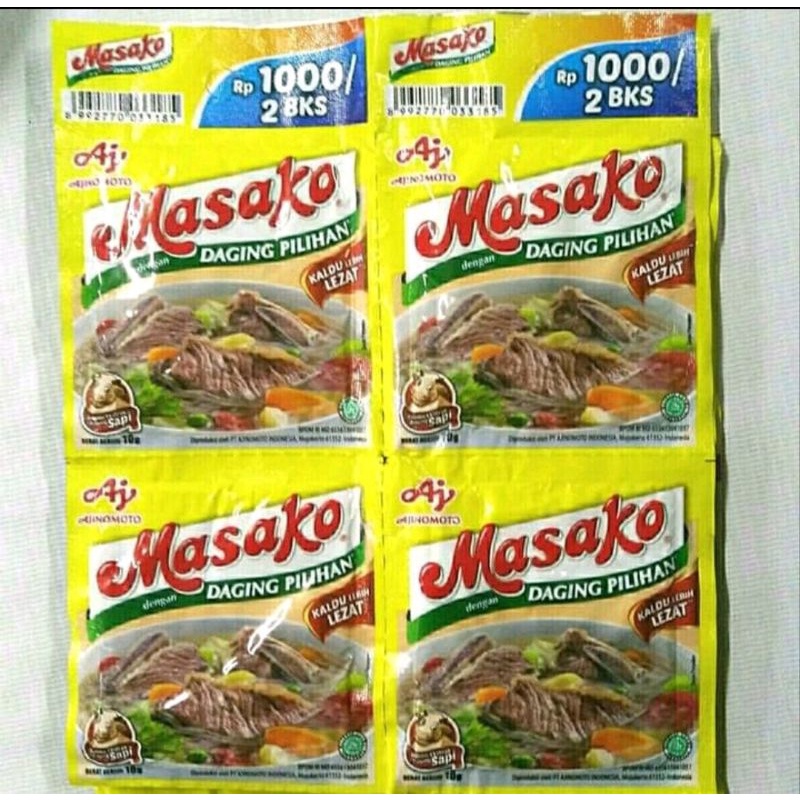 

MASAKO BUMBU AYAM PENYEDAP KALDU AYAM 1 RCG