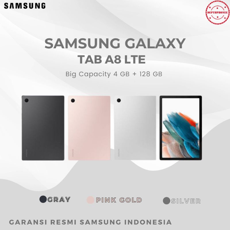 SAMSUNG GALAXY TAB A8 LTE 4/128 GARANSI RESMI