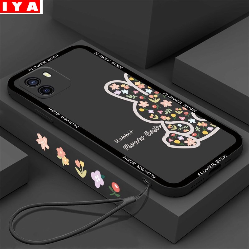 Casing Silikon OPPO A16 A57 2022 A15 A16K A54 A53 A12 A5S A7 A3S A11k A31 A52 A92 A94 A93 A37 F9 A1K Reno 7 6 5F 4F Motif Kelinci