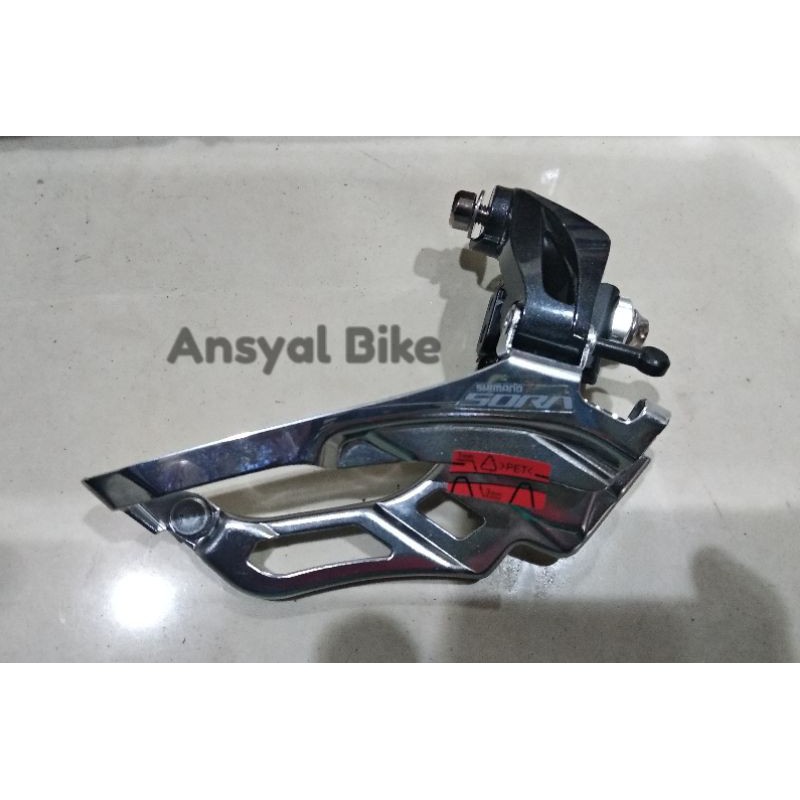 FD Sora Triple 3 speed R3030 braze on