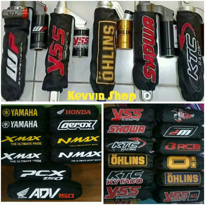 SARUNG SHOCKBREAKER SARUNG SHOCK BREAKER BELAKANG COVER SHOCK SARUNG SHOCK BELAKANG BAHAN TEBAL WATERPROOF 100% / SARUNG SHOCBREKER MOTOR UNIVERSAL