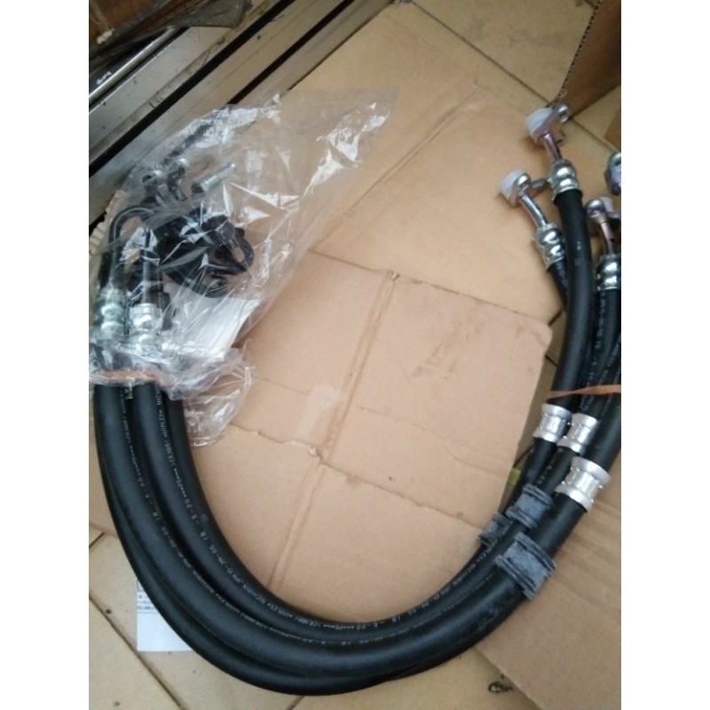 Mikhaeladsport Selang Hose Power Steering Stering Tekanan Honda Crv Gen 2 Gen2 2002-2006 Nichirin