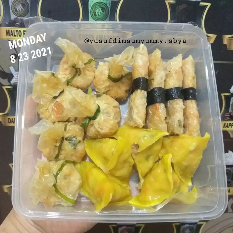 

Paket Dimsum Kulit Tahu Mix 15pc | Dimsum Mix Box | Dimsum Halal
