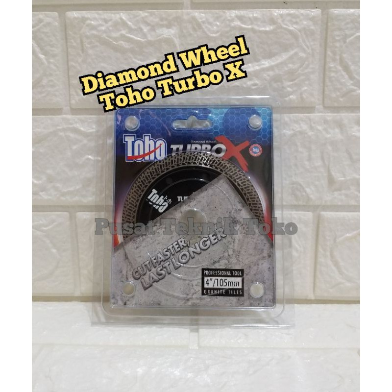 Mata Potong Granit Toho Turbo X - Diamond Wheel Turbo X Toho