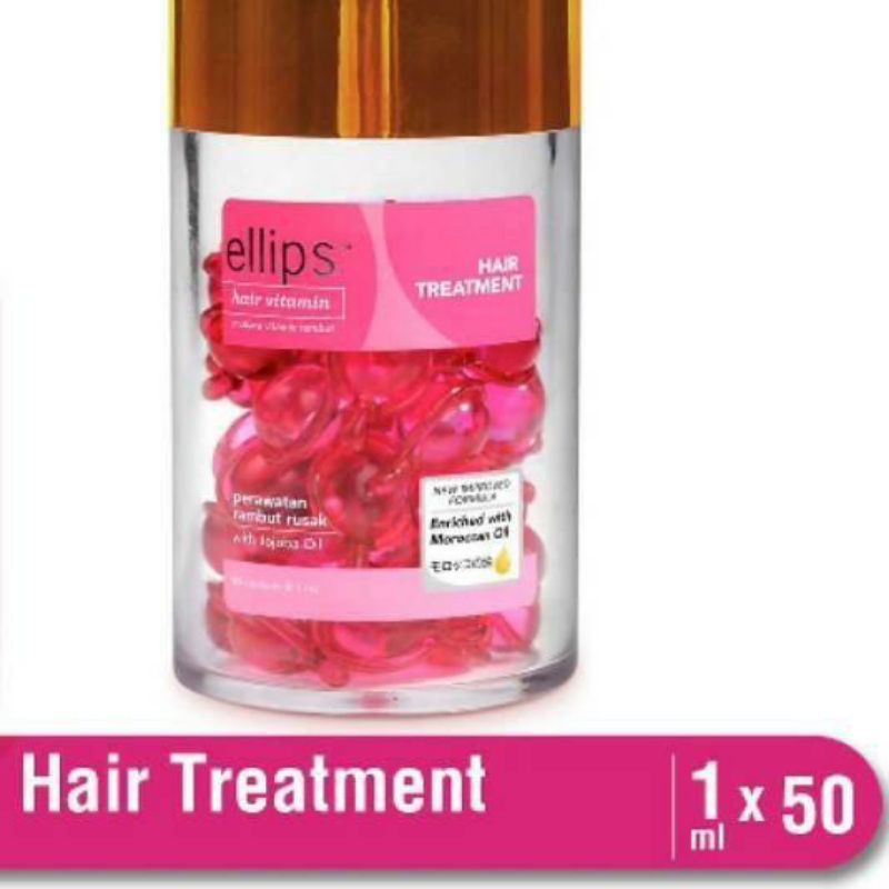 Ellips Vitamin Rambut Botol isi 50 kapsul ~ Elips botol ~ Original 100%