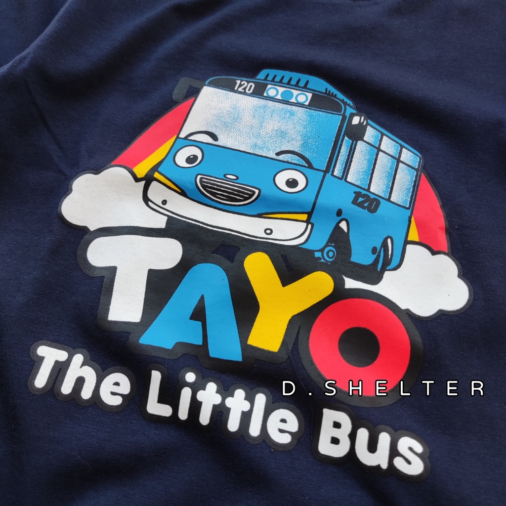 KAOS DISTRO ANAK NAVY TAYO / D.SHELTER