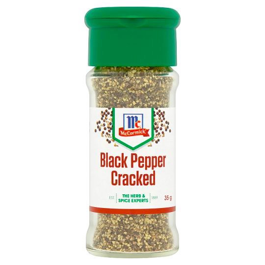 

McCormick Cracked Black Pepper Kitchen Spice Bumbu Merica Hitam Pedas