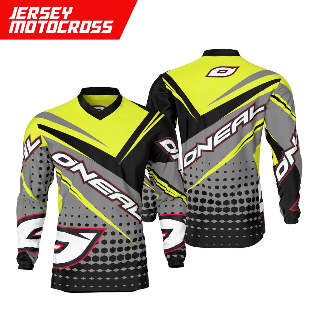 JERSEY RACING MOTOR CROSS LONG SLEEVE MOTOCROSS LENGAN PANJANG ALL SERIES