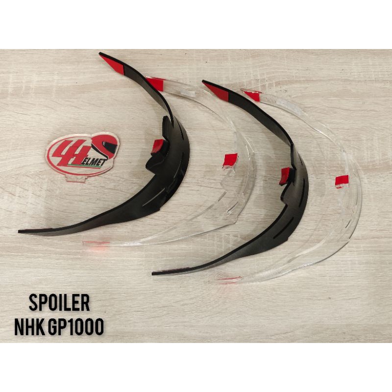 Spoiler Helm NHK GP1000 asesoris helm nhk gp1000