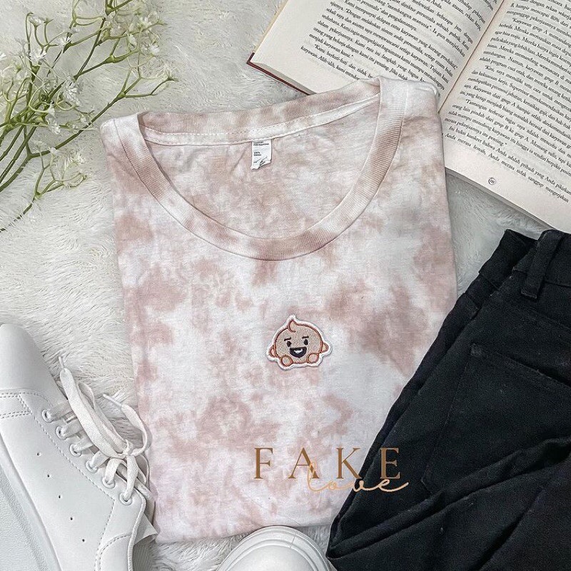 Tie dye BT21 Kaos bt21 Baju bt21