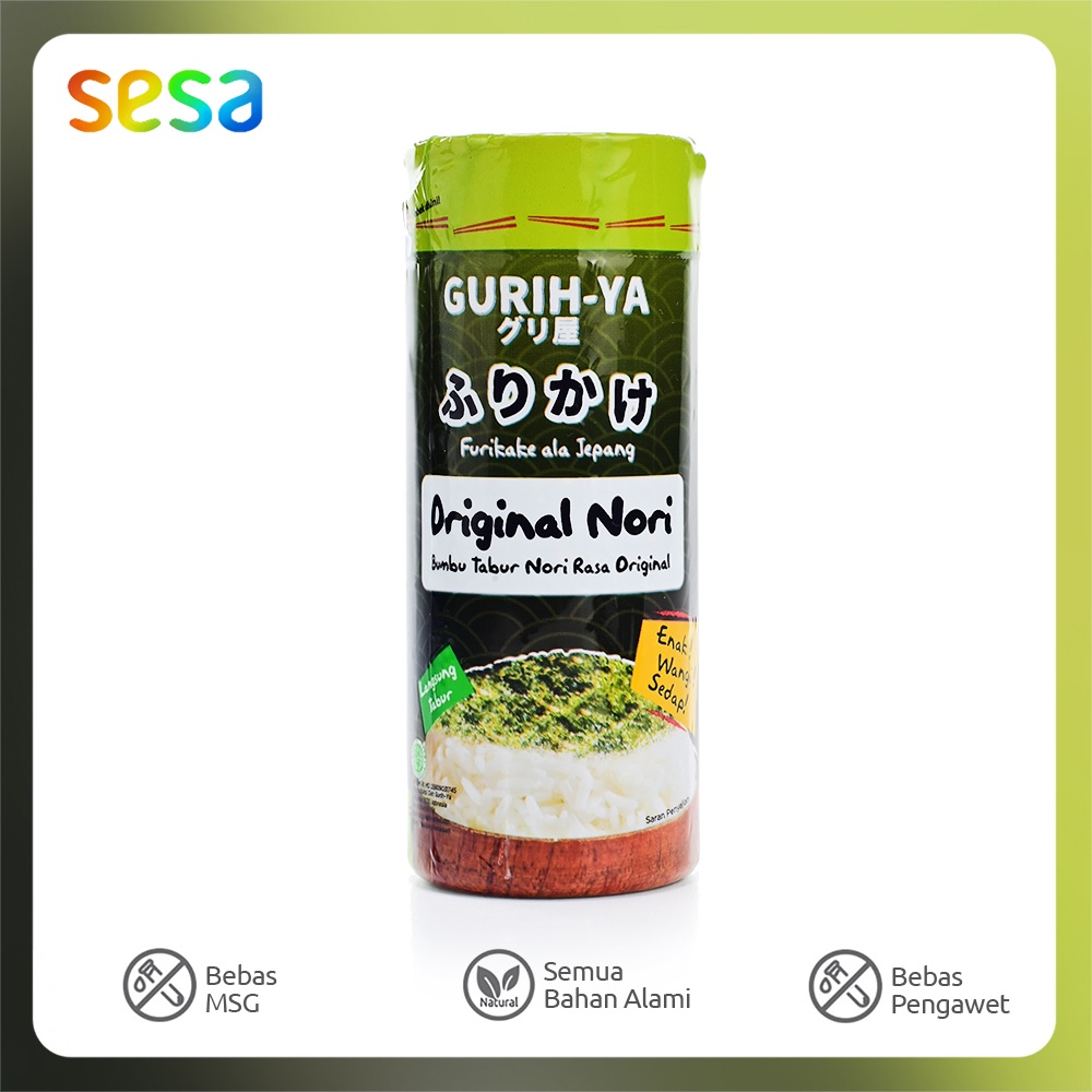 Gurih Ya - Rumput Laut Tabur Rasa Nori Original 45 g