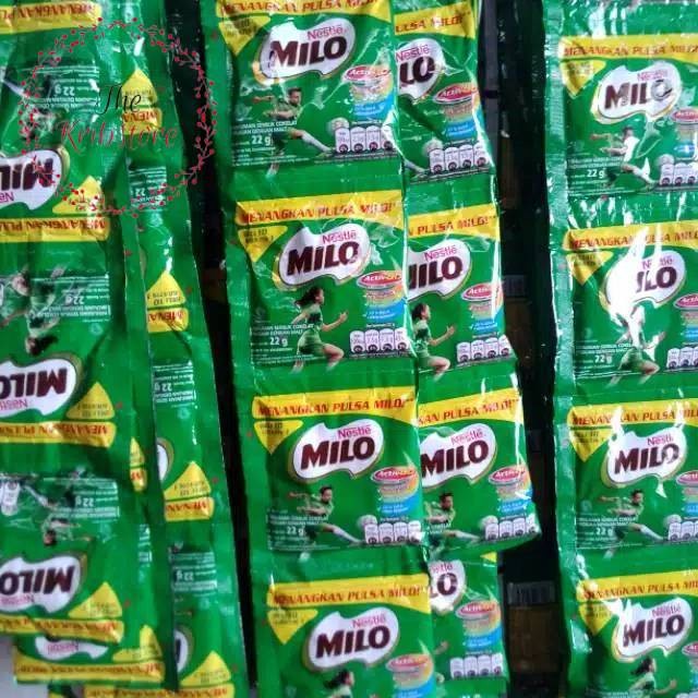 

MILO Susu Sachet Active Go 22 Gram @10 + 1 Sachet