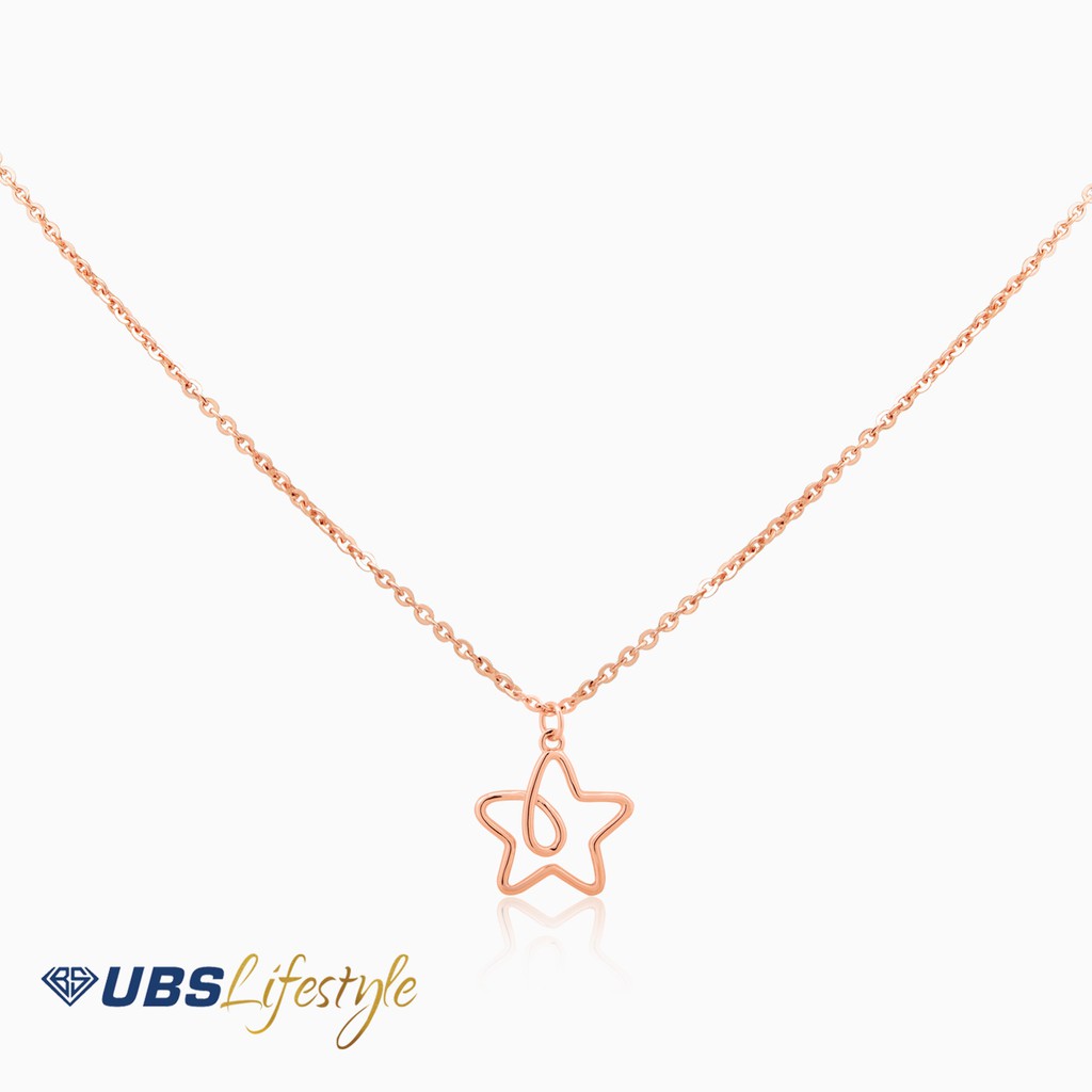  UBS  Kalung Emas  Linea Love Ksk0772 17K Merah 