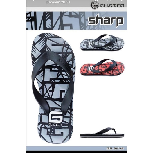 SENDAL JEPIT GLISTEN SHARP