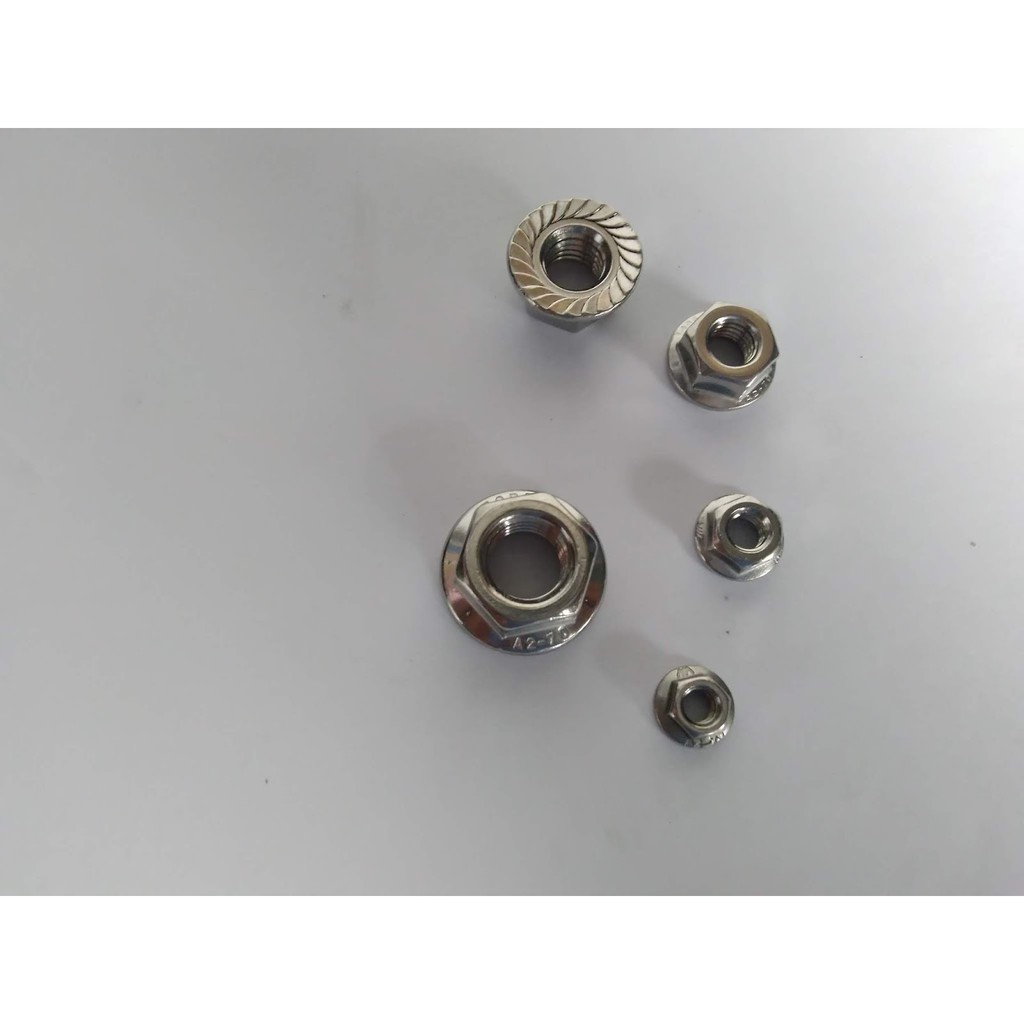 MUR FLANGE STAINLESS M8