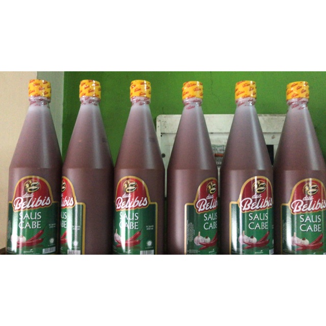 

Saos Sambal belibis botol 650ml