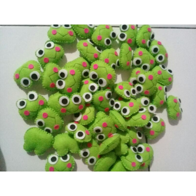 (COD)gantungan kunci flanel/Aplikasi boneka flanel/souvenir