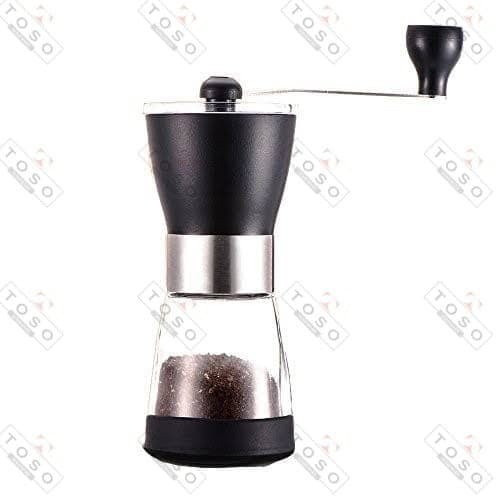 

TS798 Black Manual Coffee Grinder Ceramic Burr Penggiling Kopi