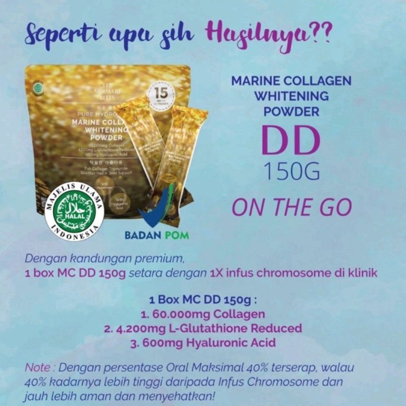 🇰🇷 ECER MC DD CHROMOSOME ON THE GO MARINE COLLAGEN DD SACHET