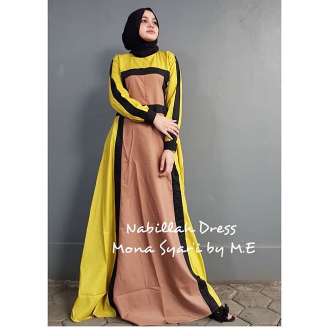 Nabillah dress mona syar’i by ME